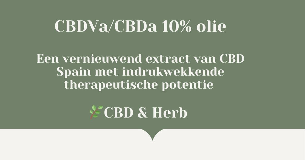 CBDVa/CBDa – De nieuwe generatie cannabinoïden met uitzonderlijke therapeutische potentie